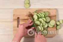 Салат с языком и сыром - Шаг 5 Салат с языком и сыром - Шаг 5
