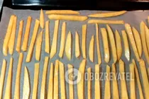 Картофель фри в духовке - Шаг 5 Картофель фри в духовке - Шаг 5