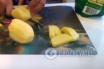 Картофель с мясом в духовке - Шаг 3 Картофель с мясом в духовке - Шаг 3