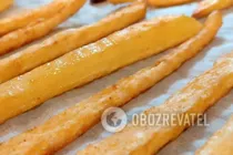 Картофель фри в духовке - Шаг 6 Картофель фри в духовке - Шаг 6