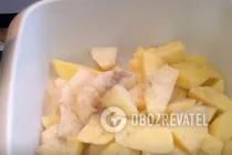 Картофель с мясом в духовке - Шаг 4 Картофель с мясом в духовке - Шаг 4