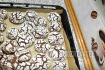 Шоколадне печиво з тріщинками - Крок 10 Шоколадне печиво з тріщинками - Крок 10