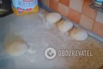 Пышки на кефире - Шаг 6 Пышки на кефире - Шаг 6