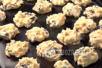 Печенье с изюмом - Шаг 7 Печенье с изюмом - Шаг 7