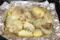 Картошка в фольге - Шаг 6 Картошка в фольге - Шаг 6
