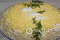 Салат з копченим сиром - Крок 7 Салат з копченим сиром - Крок 7