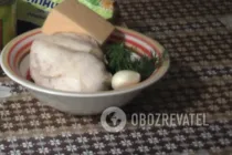 Салат з ананасами і сиром - Крок 1 Салат з ананасами і сиром - Крок 1