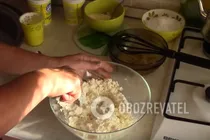Творожные кексы с манкой - Шаг 2 Творожные кексы с манкой - Шаг 2