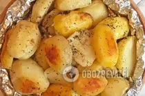 Картошка в фольге - Шаг 7 Картошка в фольге - Шаг 7