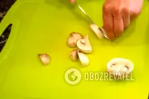 Салат с грибами и сыром - Шаг 3 Салат с грибами и сыром - Шаг 3