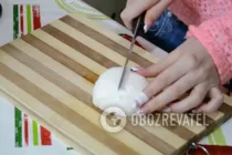 Салат с сыром Моцарелла - Шаг 2 Салат с сыром Моцарелла - Шаг 2