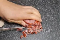 Салат с плавленым сыром и кукурузой - Шаг 3 Салат с плавленым сыром и кукурузой - Шаг 3