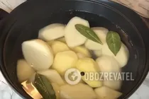 Картошка в фольге - Шаг 1 Картошка в фольге - Шаг 1