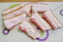 Картопля з салом у фользі - Крок 3 Картопля з салом у фользі - Крок 3