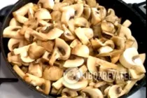 Салат с грибами и сыром - Шаг 4 Салат с грибами и сыром - Шаг 4