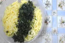 Салат с сыром и курицей - Шаг 5 Салат с сыром и курицей - Шаг 5