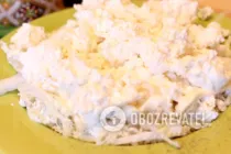 Салат з кисломолочним сиром - Крок 4 Салат з кисломолочним сиром - Крок 4