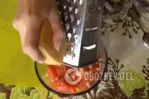 Салат с сыром и помидорами - Шаг 5 Салат с сыром и помидорами - Шаг 5