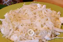 Салат з кисломолочним сиром - Крок 3 Салат з кисломолочним сиром - Крок 3