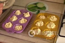 Творожные кексы с манкой - Шаг 6 Творожные кексы с манкой - Шаг 6
