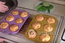 Творожные кексы с манкой - Шаг 7 Творожные кексы с манкой - Шаг 7