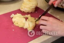 Салат с ананасом и курицей - Шаг 6 Салат с ананасом и курицей - Шаг 6