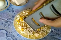 Салат "Невеста" с плавленым сыром - Шаг 8 Салат "Невеста" с плавленым сыром - Шаг 8