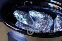 Картошка в фольге в мультиварке - Шаг 5 Картошка в фольге в мультиварке - Шаг 5