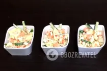 Салат з сиром "Косичка" - Крок 7 Салат з сиром "Косичка" - Крок 7