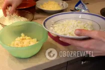 Салат с ананасом и курицей - Шаг 8 Салат с ананасом и курицей - Шаг 8