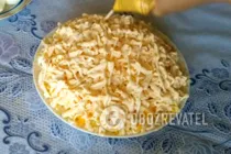 Салат "Невеста" с плавленым сыром - Шаг 9 Салат "Невеста" с плавленым сыром - Шаг 9