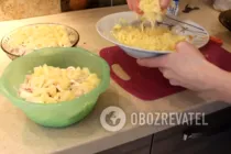 Салат с ананасом и курицей - Шаг 9 Салат с ананасом и курицей - Шаг 9