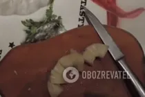 Салат с креветками и ананасом - Шаг 3 Салат с креветками и ананасом - Шаг 3