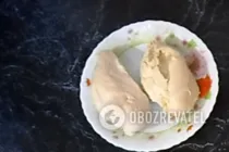 Салат з ананасами і філе - Крок 1 Салат з ананасами і філе - Крок 1