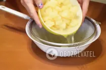 Салат с ананасами и ветчиной - Шаг 1 Салат с ананасами и ветчиной - Шаг 1