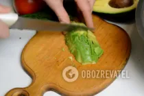 Салат з креветками і авокадо - Крок 4 Салат з креветками і авокадо - Крок 4