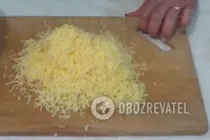 Салат с ананасами и грибами - Шаг 4 Салат с ананасами и грибами - Шаг 4