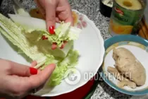 Салат з пекінською капустою і ананасами - Крок 5 Салат з пекінською капустою і ананасами - Крок 5