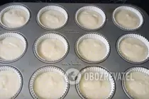 Кексы с кокосовой стружкой - Шаг 6 Кексы с кокосовой стружкой - Шаг 6