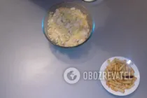 Салат з сухариками і куркою - Крок 5 Салат з сухариками і куркою - Крок 5