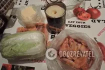 Салат с креветками и ананасом - Шаг 1 Салат с креветками и ананасом - Шаг 1