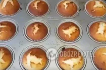 Кексы с кокосовой стружкой - Шаг 7 Кексы с кокосовой стружкой - Шаг 7
