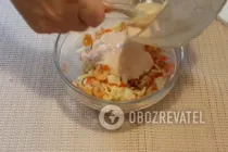 Салат с ананасами и креветками - Шаг 7 Салат с ананасами и креветками - Шаг 7
