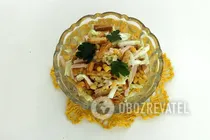 Салат с сухариками и кукурузой - Шаг 7 Салат с сухариками и кукурузой - Шаг 7