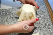 Салат з пекінською капустою і ананасами - Крок 1 Салат з пекінською капустою і ананасами - Крок 1