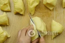Ватрушки "Розочки" - Шаг 4 Ватрушки "Розочки" - Шаг 4