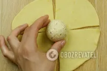 Ватрушки "Розочки" - Шаг 6 Ватрушки "Розочки" - Шаг 6