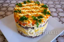 Салат с кукурузой и сердцем - Шаг 10 Салат с кукурузой и сердцем - Шаг 10