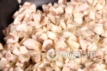 Салат с грибами и кукурузой - Шаг 2 Салат с грибами и кукурузой - Шаг 2