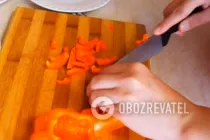 Салат с кукурузой и сердцем - Шаг 2 Салат с кукурузой и сердцем - Шаг 2